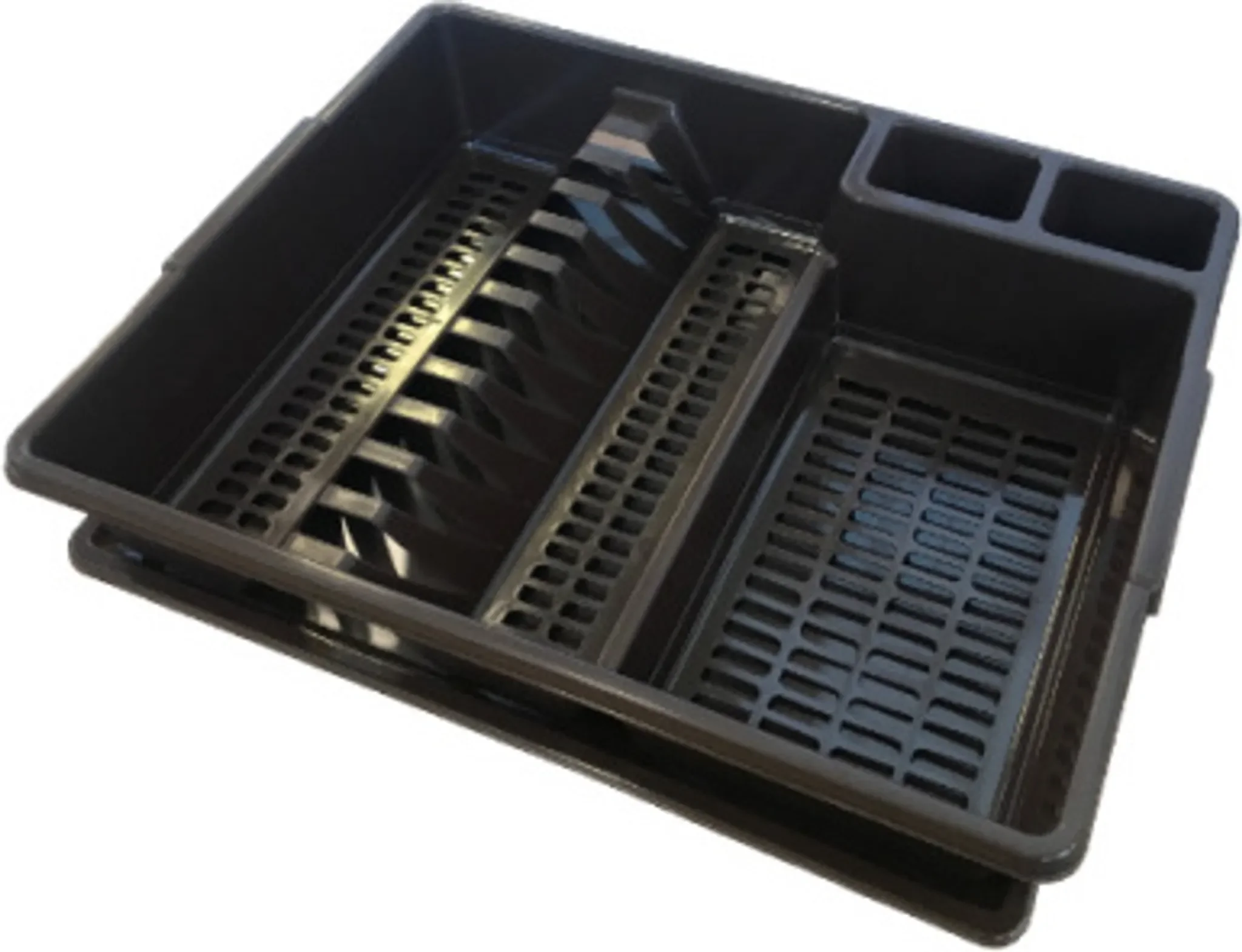 Geschirrabtropfer CLASSIC – 44×35 cm mit Tablett